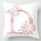 Kids Room Decoration Letter Pillow English Alphabet Children Plush Fabric Almofada Coussin Cushion For Birthday Party Supplies-A4-45x45cm Just Cover-JadeMoghul Inc.
