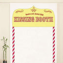 Kissing Booth Personalized Photo Backdrop (Pack of 1)-Wedding Reception Decorations-JadeMoghul Inc.