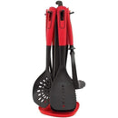 Kitchen Accessories Set of 6 Kitchen Utensils with Holder Petra Industries