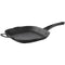 The ROCK by Starfrit(R) 11" x 11" Cast Iron Grill Pan
