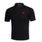 KOSMO MASA Cotton Black Polo Shirt Mens With Short Sleeve Casual Solid Male Polo Shirts Dry Slim Fit Polos for Men MP0001-black-M-JadeMoghul Inc.