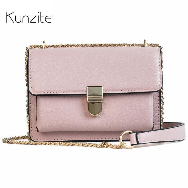 Kunzite Brand New 2018 Women Handbags Sac A Main Crossbody Bags Designer Handbags High Quality PU Leather Flap Bolsos Mujer Hot-Black-JadeMoghul Inc.