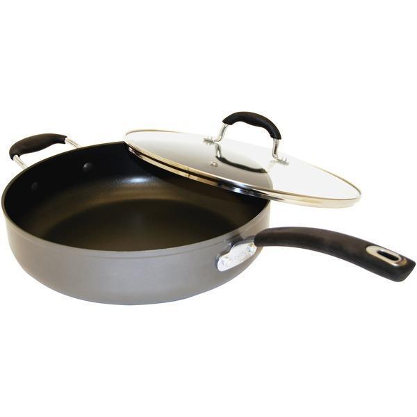 La Forge Classic 5.4-Quart Deep Stir Fry Pan with Lid-Kitchen Accessories-JadeMoghul Inc.