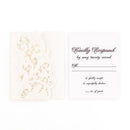 Lace Opulence Laser Embossed Accessory Cards with Personalization (Pack of 1)-Weddingstar-JadeMoghul Inc.