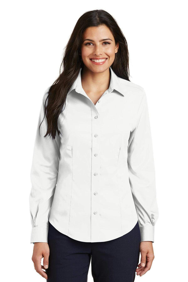 Ladies Port Authority Ladies Non-Iron Twill Shirt.  L638 Port Authority