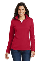 Ladies Port Authority Ladies Pinpoint Mesh1/2-Zip . L806 Port Authority