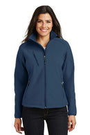 Ladies Port Authority Ladies Textured Soft Shell Jacket. L705 Port Authority