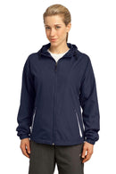 Ladies Sport-Tek Ladies Colorblock Hooded Raglan Jacket. LST76 Sport-Tek