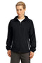 Sport-Tek Ladies Colorblock Hooded Raglan Jacket. LST76-Ladies-Black/White-4XL-JadeMoghul Inc.