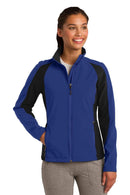Ladies Sport-Tek Ladies Colorblock Soft Shell Jacket. LST970 Sport-Tek