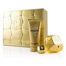Lady Million Coffret: Eau De Parfum Spray 80ml/2.7oz + Eau De Parfum Splash 5ml/0.17oz + Sensual Body Lotion 100ml/3.4oz - 3pcs-Fragrances For Women-JadeMoghul Inc.