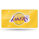 NBA Lakers Yellow Background Laser Tag