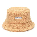 Lamb Faux Fur Bucket Hat Thickened Warm Teddy Velvet Winter Hats For Women Lady Bob  Panama Outdoor Plush Fisherman Hat JadeMoghul Inc.