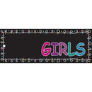LAMINATED HALL PASS CHALK GIRLS-Supplies-JadeMoghul Inc.