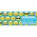LAMINATED HALL PASS EMOJI BOYS-Supplies-JadeMoghul Inc.