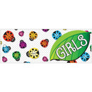 LAMINATED HALL PASS LADYBUG GIRLS-Supplies-JadeMoghul Inc.