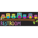 LAMINATED OWLS RESTROOM PASS-Supplies-JadeMoghul Inc.