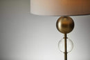 Lamps Cool Table Lamps - 16" X 16" X 24" Brass Metal Table Lamp HomeRoots