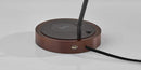 Lamps Cute Lamps - 8" X 14" X 21" Black Metal Wireless Charging Desk Lamp HomeRoots