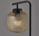 Lamps Decorative Lamps - 7.5" X 10" X 19.5" Bronze Metal Desk Lamp HomeRoots