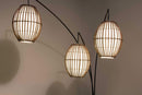 Lamps Kitchen Lamps - 45" X 12.5" X 82" Bronze Metal Arc Lamp HomeRoots