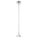 Lamps Table Lamps For Living Room - 11" X 11" X 65.4" Frosted Glass Floor Lamp HomeRoots