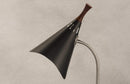 Lamps Unique Lamps - 13.5" X 5-17" X 18.5" Black Metal Gooseneck Desk Lamp HomeRoots