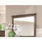 Landscape Mirror, Oak Brown-Wall Mirrors-Brown-MDF & Solid wood-JadeMoghul Inc.