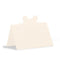 Laser Expressions Mouse Ears Folded Place Card Ivory (Pack of 1)-Table Planning Accessories-JadeMoghul Inc.