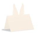 Laser Expressions Rabbit Ears Folded Place Card Pastel Pink (Pack of 1)-Table Planning Accessories-JadeMoghul Inc.