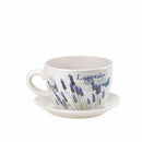 Modern Living Room Decor Lavender Fields Teacup Planter