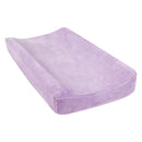 Lavendula Plush Changing Pad Cover-LAV-JadeMoghul Inc.