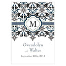 Lavish Monogram Large Rectangular Tag Berry (Pack of 1)-Wedding Favor Stationery-Daiquiri Green-JadeMoghul Inc.