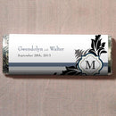 Lavish Monogram Nut Free Gourmet Milk Chocolate Bar Berry (Pack of 1)-Wedding Candy Buffet Accessories-Daiquiri Green-JadeMoghul Inc.