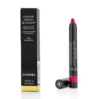 Le Rouge Crayon De Couleur Jumbo Longwear Lip Crayon - # 6 Framboise - 1.2g/0.04oz-Make Up-JadeMoghul Inc.