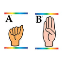 LEARNING CARDS SIGN LANGUAGE &-Learning Materials-JadeMoghul Inc.