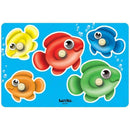 Bubble Fish Peg Puzzle