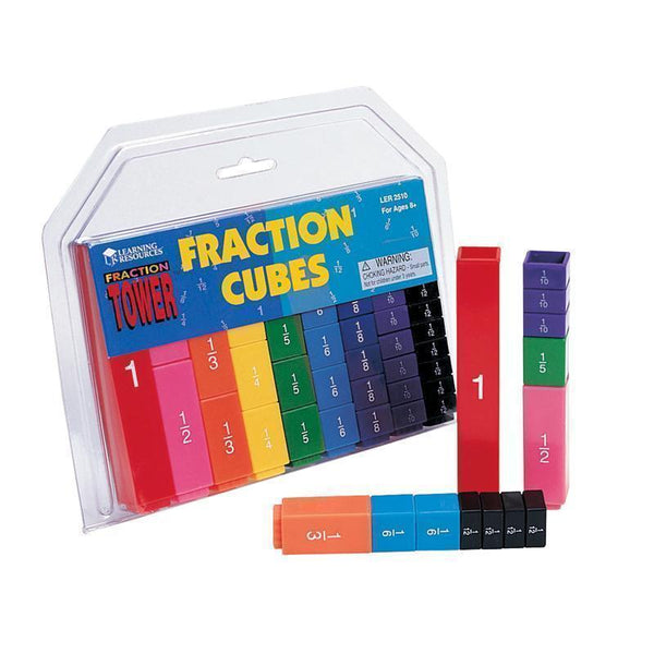 Fraction Tower Cubes Fraction 51/Pk