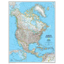 Learning Materials North America Wall Map 24 X 30 NATIONAL GEOGRAPHIC MAPS