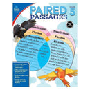 Learning Materials Paired Passages Workbook Grade 5 CARSON DELLOSA