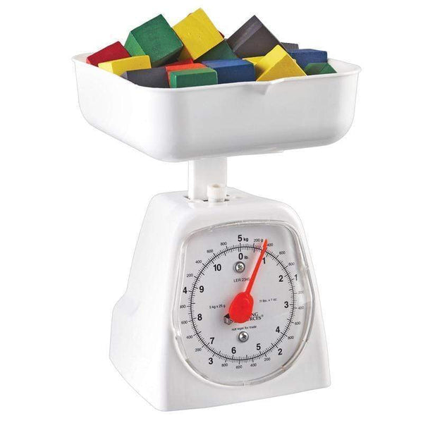 Learning Materials Platform Scale 5 Kg/11 Lb. LEARNING RESOURCES