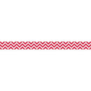 Learning Materials Poppy Red Chevron Border CREATIVE TEACHING PRESS