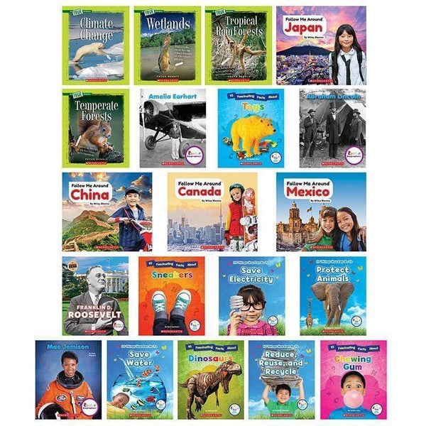 Learning Materials Slp Nonfiction Book Collection Gr 2 SCHOLASTIC TEACHING RESOURCES