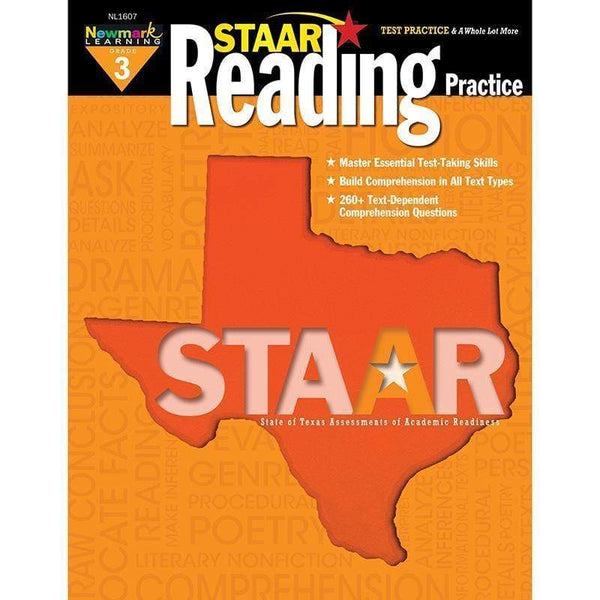 Learning Materials Staar Reading Practice Gr 3 NEWMARK LEARNING