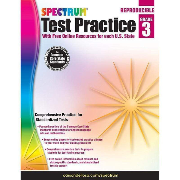 Test Practice Workbook Gr 3