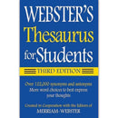 Learning Materials Websters Thesaurus For Students FEDERAL STREET PRESS
