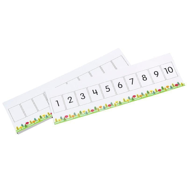 Write On Wipe Off 1 10 Number Path