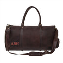 The Genuine Leather Weekender (Vintage Mahogany)