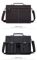 Leather Briefcases Handbags Computer Bags Man Shoulder Messenger Bag Men Business Men Briefcase-9033A3black-China-JadeMoghul Inc.