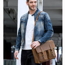 Leather Briefcases Handbags Computer Bags Man Shoulder Messenger Bag Men Business Men Briefcase-9033A3black-China-JadeMoghul Inc.